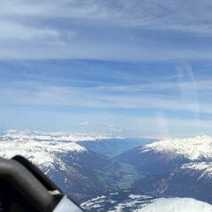 Flugwegposition um 13:34:00: Aufgenommen in der Nähe von Gemeinde Gerlos, 6281 Gerlos, Österreich in 3034 Meter